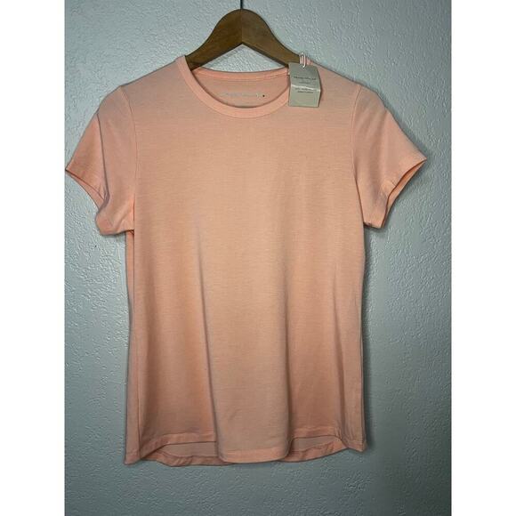 Peter Millar Women's Pink Moon Vinyasa Performance T-Shirt - Picture 4 of 8